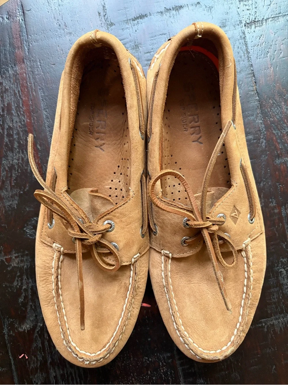 Sperry Men's Suede Boat Shoes - Light Brown